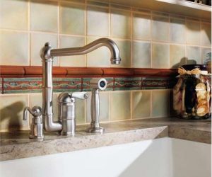 attractive-single-lever-country-kitchen-faucet-with-sidespray-and-counter-on-300x250